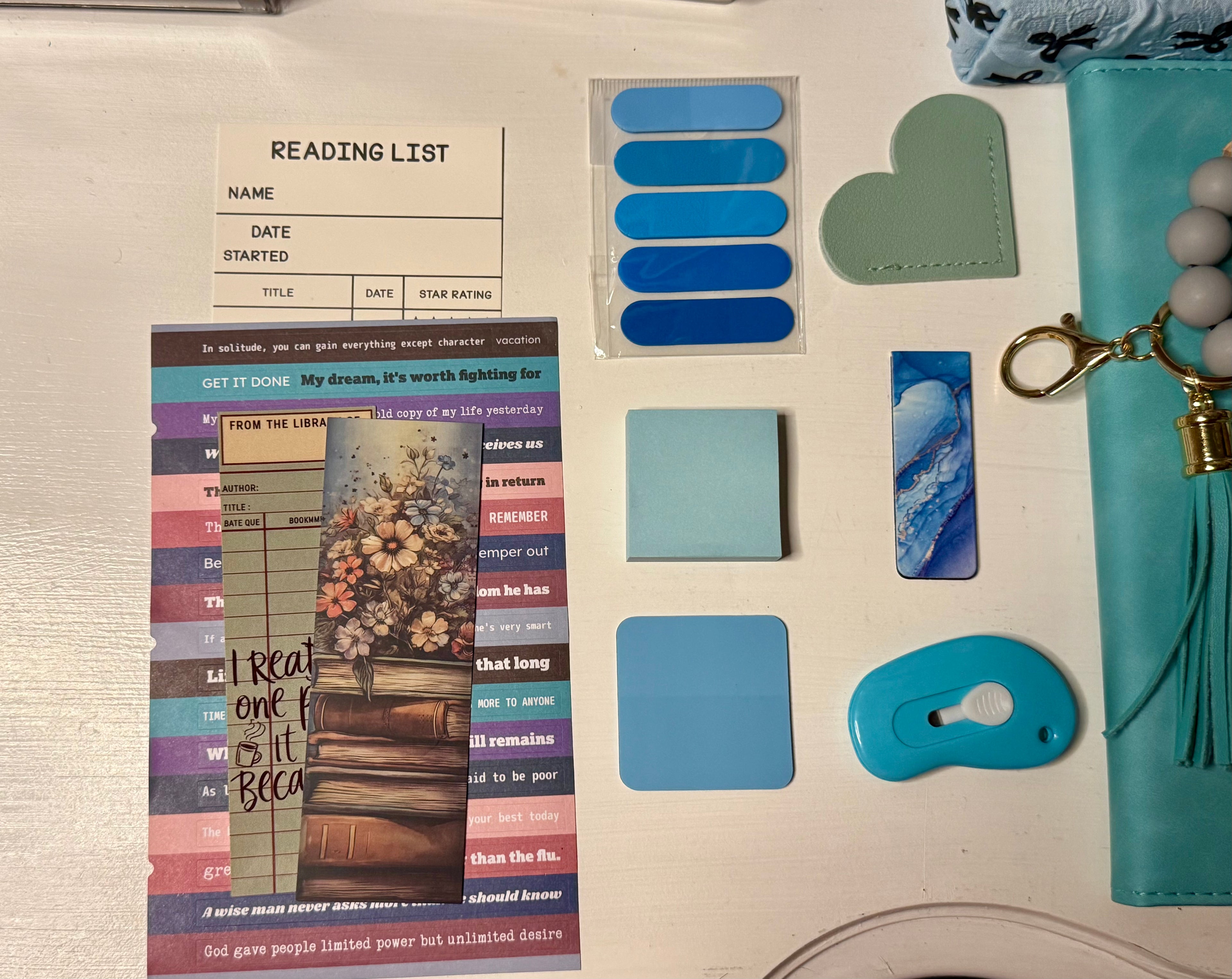 Tiffany Blue Cozy Writers Journal Bundle 🩵