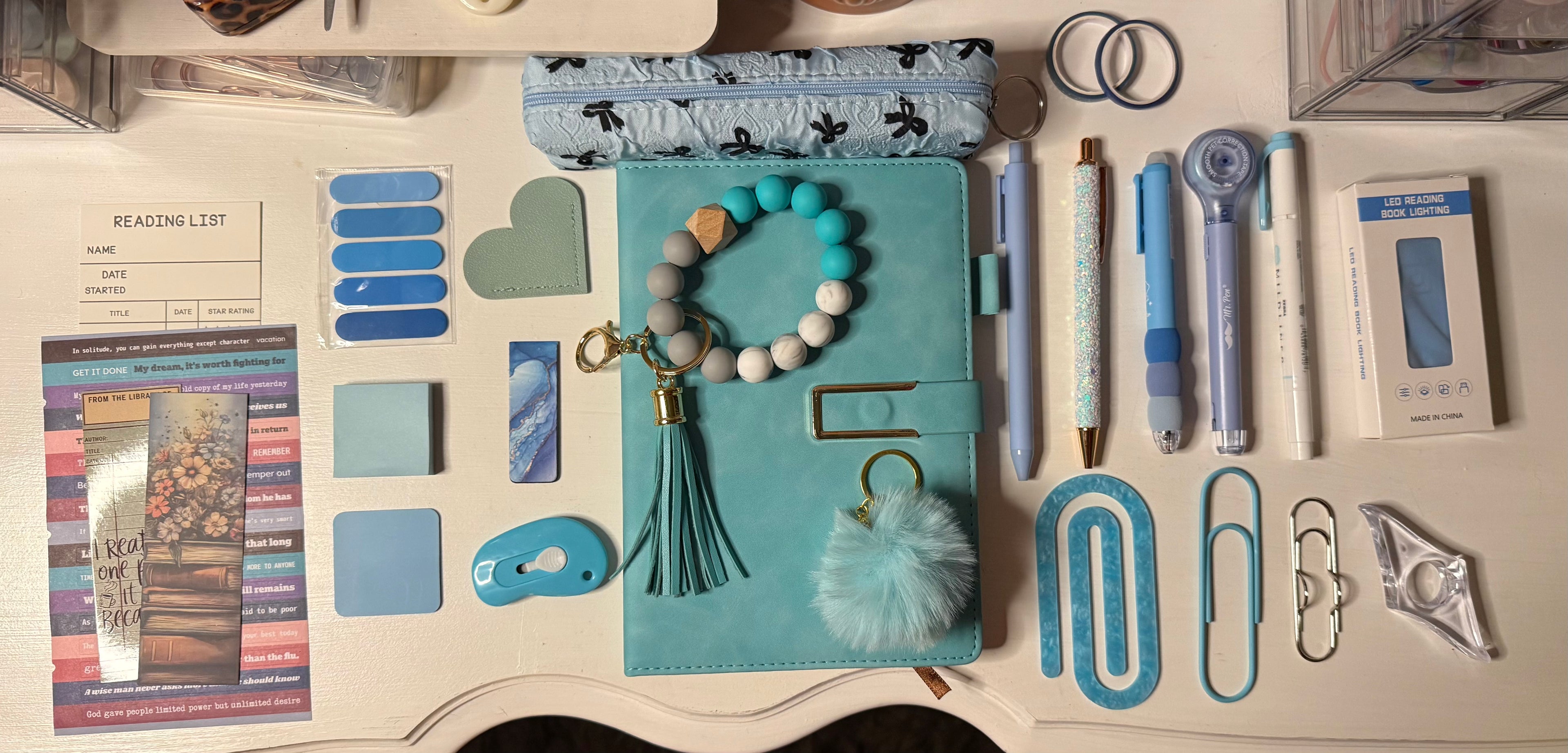 Tiffany Blue Cozy Writers Journal Bundle 🩵